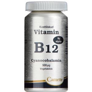 Vitamin B12 500 mikg, 90 tabletter (Restlager)